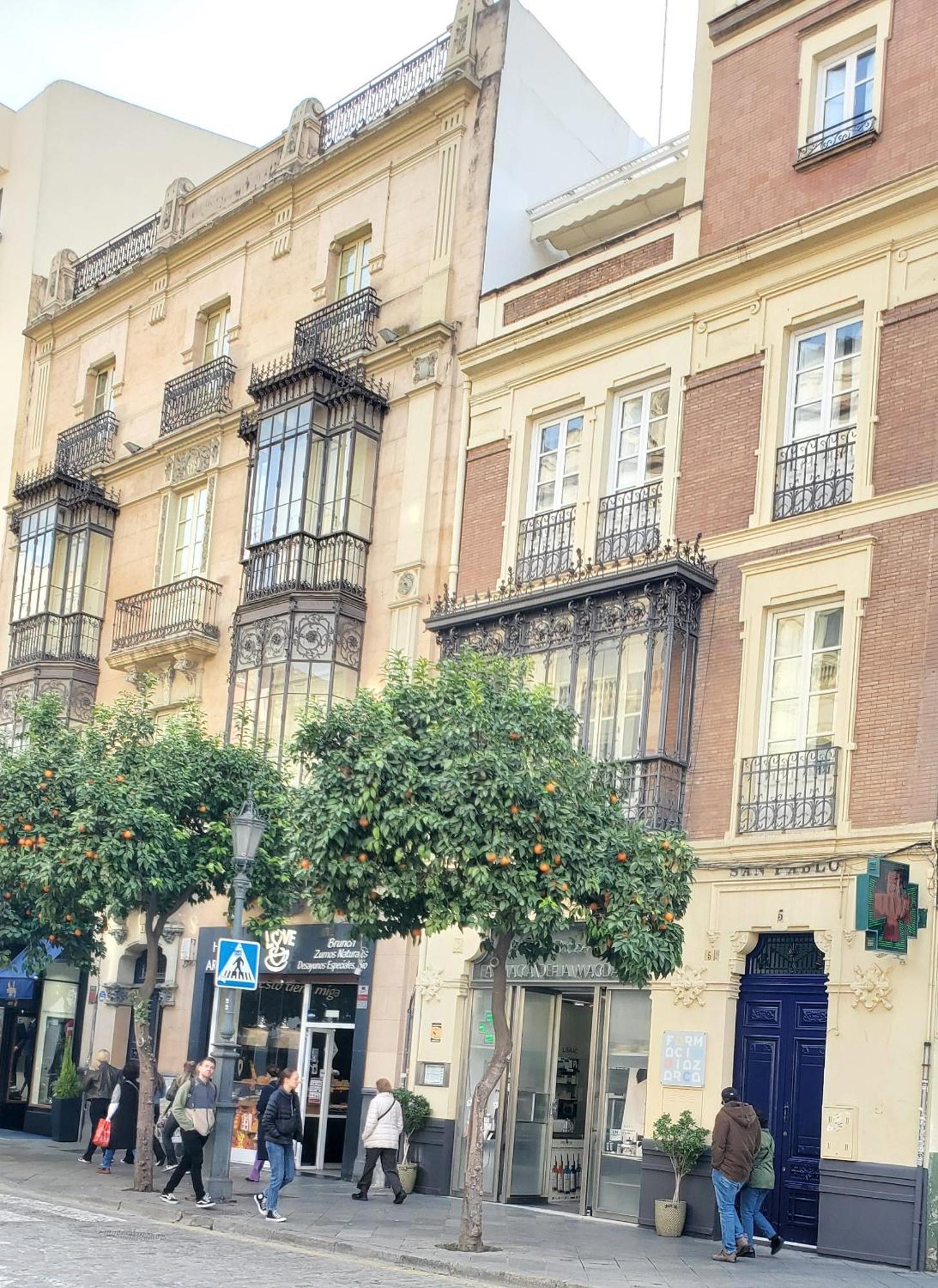 Magdalena Plaza City Center 1º Seville Luaran gambar
